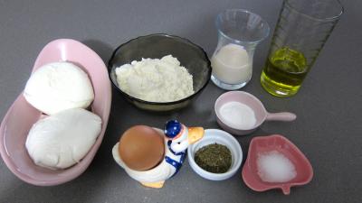 Ingrédients pour la recette : Mozzarella en galettes