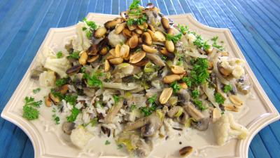 Cacahuètes grillées et ses restes de légumes - 8.2