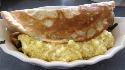 Blettes et ses crêpes soufflées - 8.4