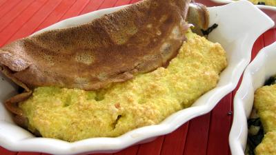 Image : recette Blettes et ses crêpes soufflées