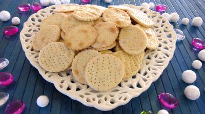 Saint Valentin : assiette de crackers