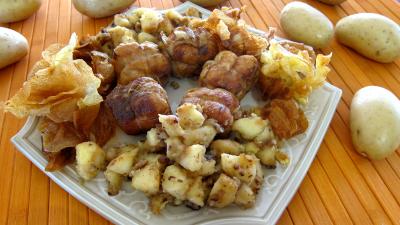 Paupiettes de dinde aux pommes et aux chips - 5.4