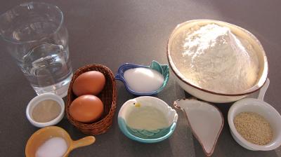 Ingrédients pour la recette : Bagels