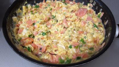 Oeufs brouillés au saumon fumé - 4.2