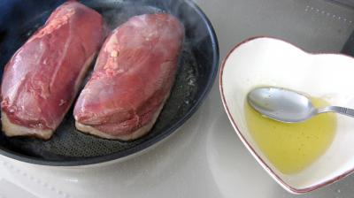 Magret au foie gras et aux brocolis - 9.1