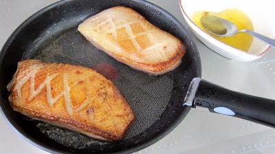 Magret au foie gras et aux brocolis - 9.2