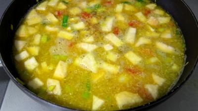 Soupe de gambas à la crème de coco - 7.1
