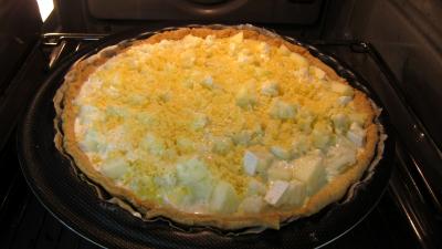 Clafoutis au chou-fleur et camembert - 7.2
