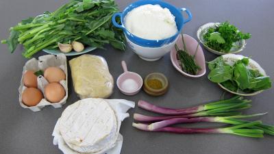 Ingrédients pour la recette : Tarte aux broutes