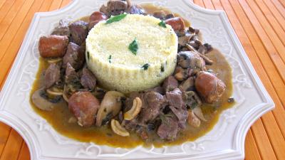 Cuisson à l'autocuiseur : Plat d'autruche et agneau en civet