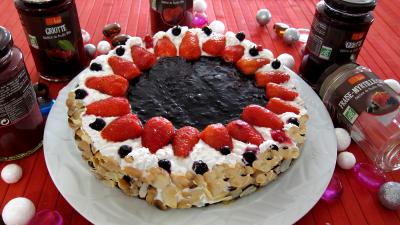 Gâteau aux fromages à la purée fraises, myrtilles, cassis Vitabio - 12.1