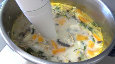 Fines herbes et légumes en velouté - 8.3
