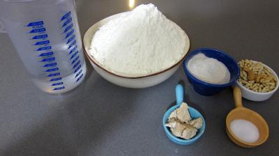 Ingrédients pour la recette : Pain de Pâques