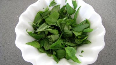 Sauce vinaigrette au basilic - 2.3