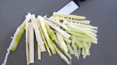 Pousses de bambou et asperges gratinées - 2.2
