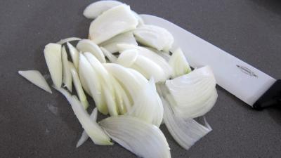 Pousses de bambou et asperges gratinées - 3.4