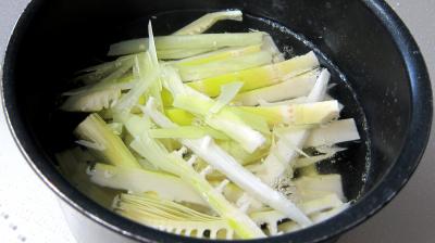 Pousses de bambou et asperges gratinées - 5.2