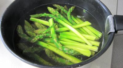 Pousses de bambou et asperges gratinées - 6.2
