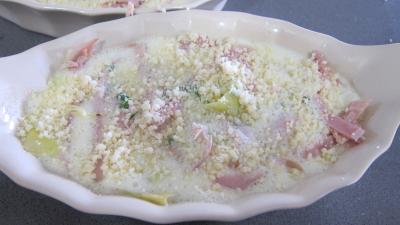 Pousses de bambou et asperges gratinées - 10.2