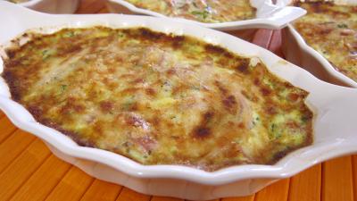 Pousses de bambou et asperges gratinées - 10.4
