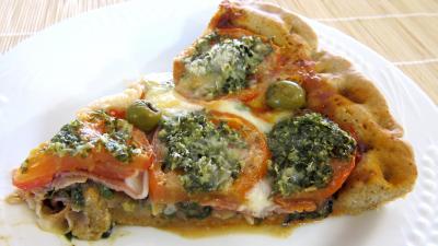 Image : Pizza - Pizza aux brocolis