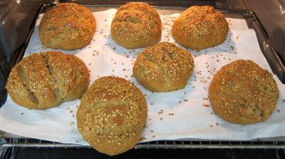 Boules de pains au levain à l'ancienne - 8.1
