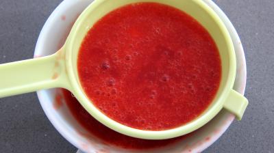 Ananas à la plancha et sa sauce aux fraises - 1.4