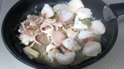 Salade tiède de poisson - 4.4
