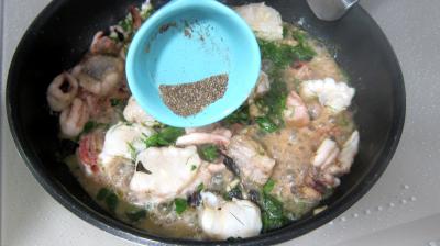 Salade tiède de poisson - 5.3