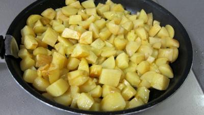 Frittata aux pommes de terre et petits pois - 4.3