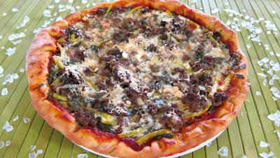 Recette Pizza à l'oseille et aux haricots beurre