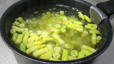 Pâtes spaghettis aux haricots beurre - 3.2