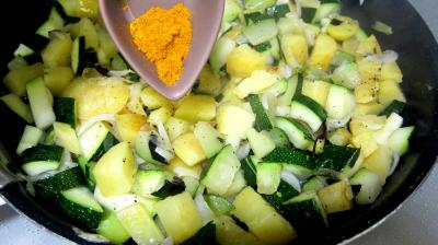 Gaufres salées aux courgettes - 6.2