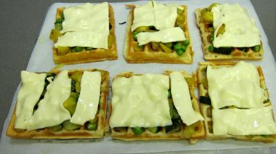 Gaufres salées aux courgettes - 8.2