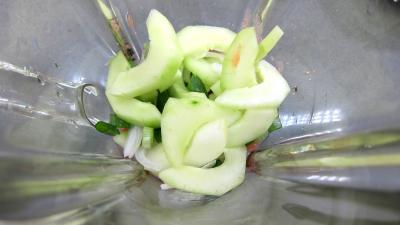 Gazpacho andalou aux poivrons verts - 7.3