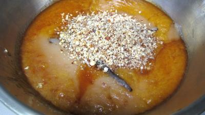 Compote de prunes blanches aux noisettes - 4.2
