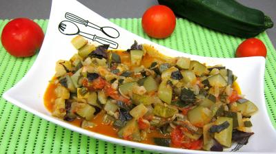Image : Saladier d'artichauts en ratatouille
