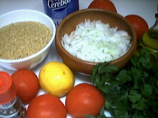 Ingrédients pour la recette : Taboulé 