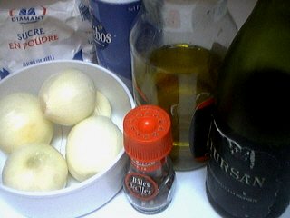Ingrédients pour la recette : Confiture d'oignons