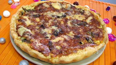 Cuisine diététique : Tarte à la citrouille et aux bettes
