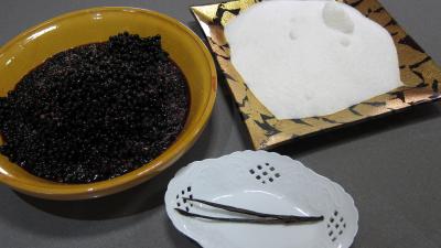 Ingrédients pour la recette : Gelée de baies de sureau