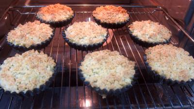 Crumble à la rhubarbe et nashis - 6.3