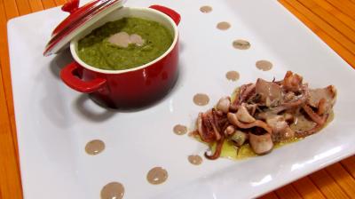 Recette Purée à l'oseille avec ses encornets