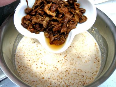 Entrecôtes croustillantes et sa sauce aux cacahuètes - 7.1