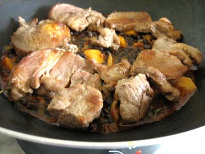 Epaule de veau aux haricots noirs - 12.2