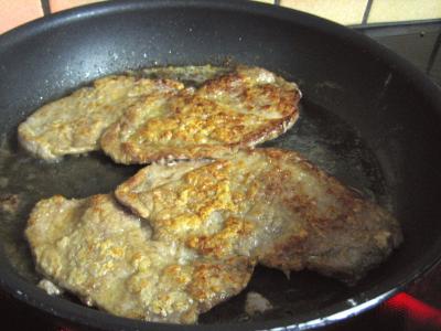 Escalopes de veau aux endives et mozzarella - 7.2