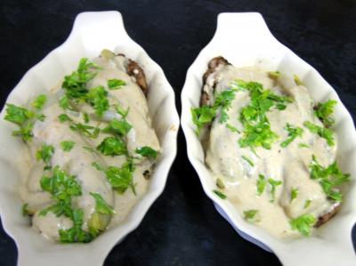 Escalopes de veau aux endives et mozzarella - 9.3