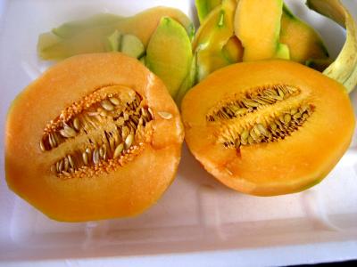 Salade de melon aux myrtilles - 1.3