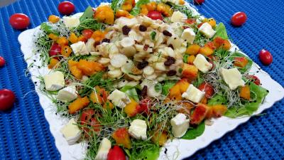 Image : Assiette de topinambours en salade