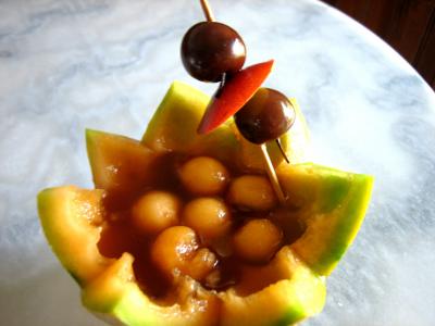 Recette Cocktail de melon au Marsala